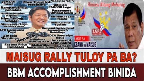 bbm accomplishment report